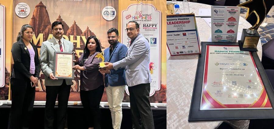 Beyond Key Honoured with Madhya Pradesh Best Employer Brands Award 2025