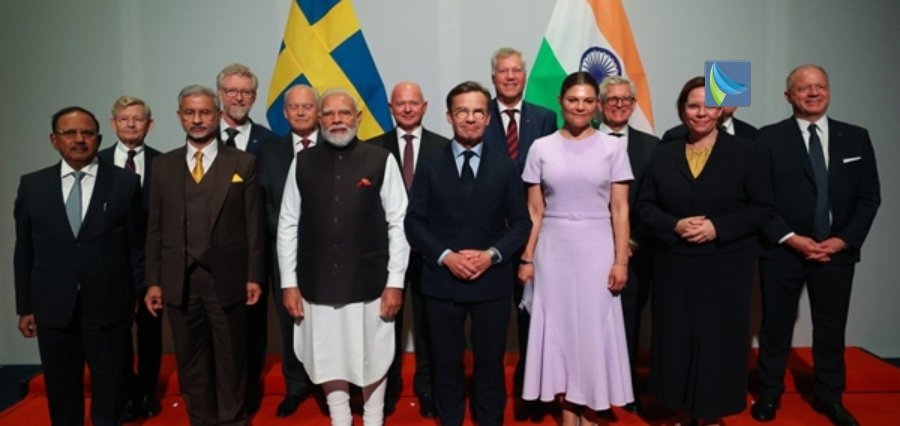 Swedish CEOs Show Strong Interest in India During PM Modi’s Sweden Visit